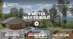 Desktop Screenshot of huntingtonhomesvt.com